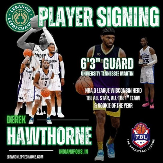 Player Signing – Derek Hawthorne