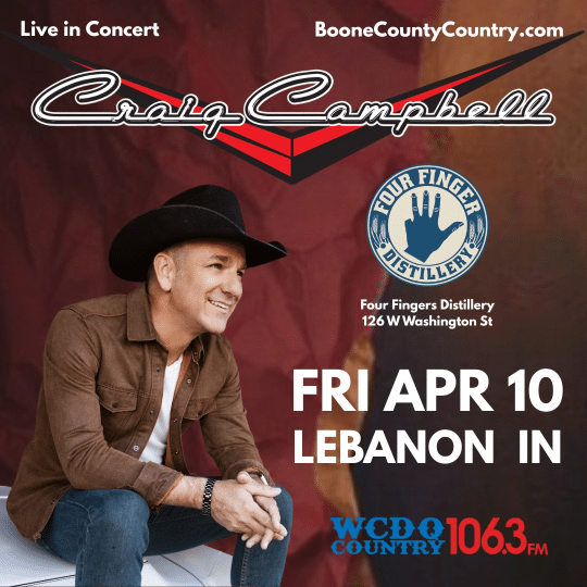 April 10th – Country Music Night – Post Game Concert