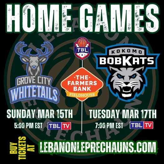 Home Games: Sunday and Tuesday!
